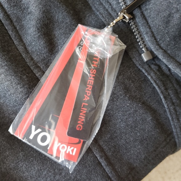 Yoki NWT charcoal gray toggle jacket - Picture 6 of 8